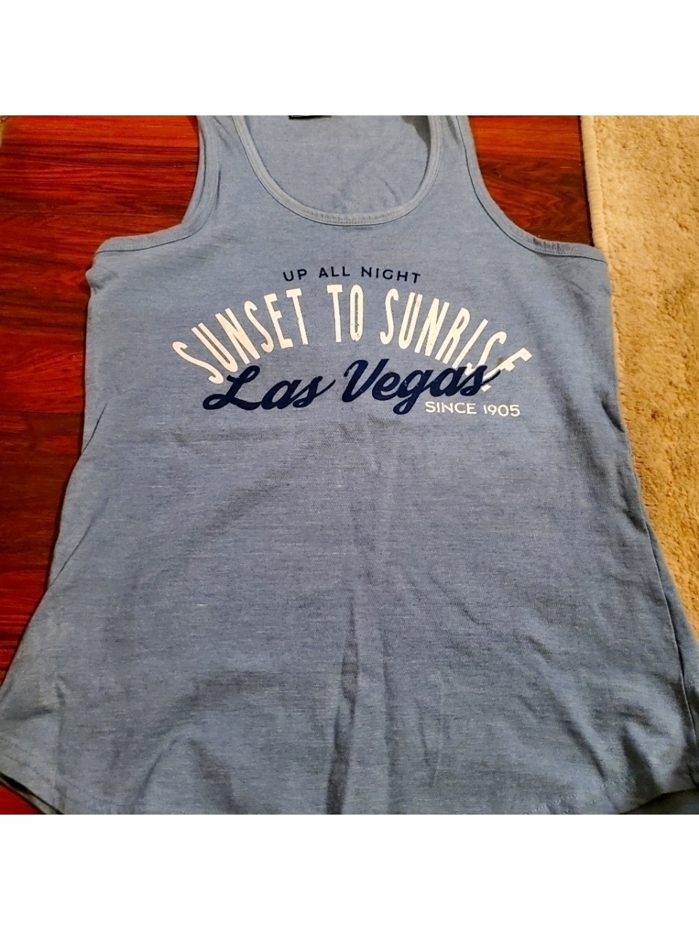 Ocean Beach Women's Blue Tank Top Size Small - New with Tags